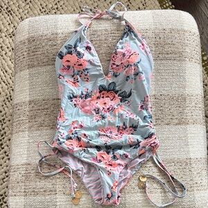 Woman’s Roxy Reversible One Piece Halter Swimwear